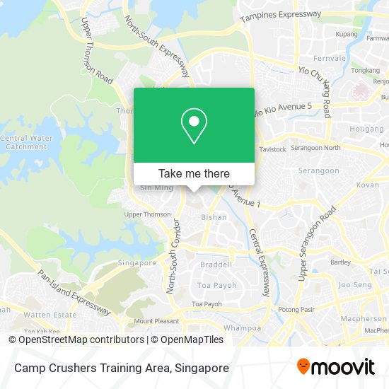 Camp Crushers Training Area地图