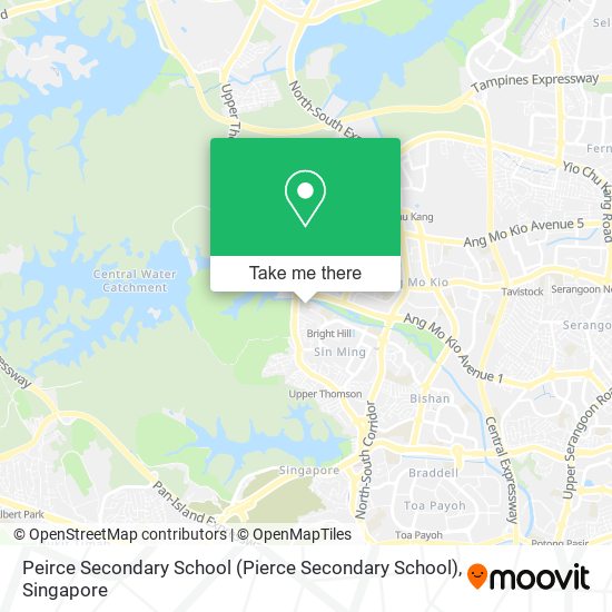 Peirce Secondary School (Pierce Secondary School)地图