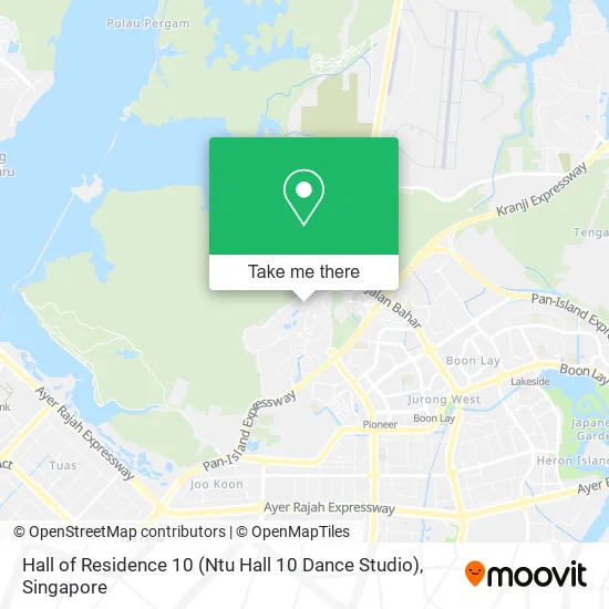 Hall of Residence 10 (Ntu Hall 10 Dance Studio)地图