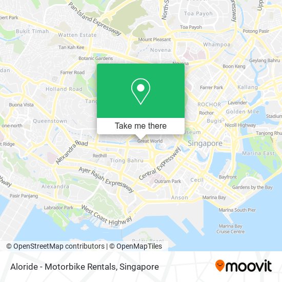 Aloride - Motorbike Rentals map