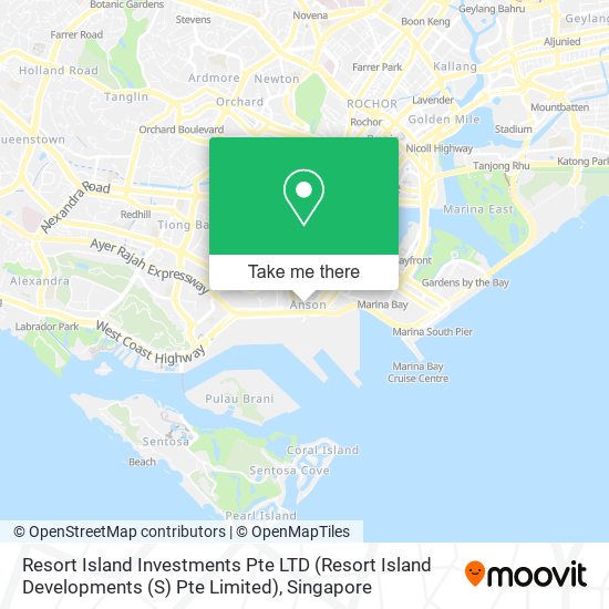 Resort Island Investments Pte LTD (Resort Island Developments (S) Pte Limited)地图