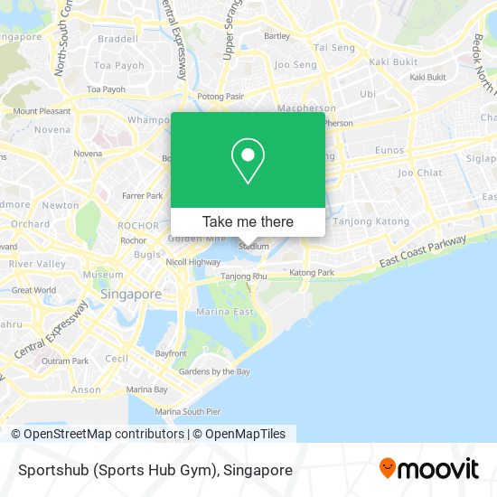 Sportshub (Sports Hub Gym) map