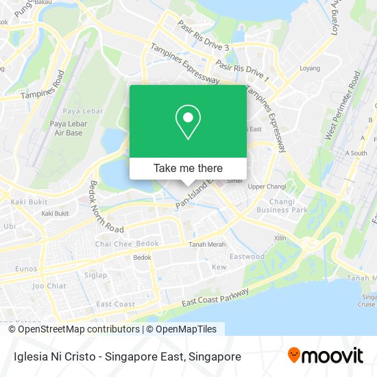 Iglesia Ni Cristo - Singapore East地图