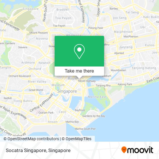 Socatra Singapore map