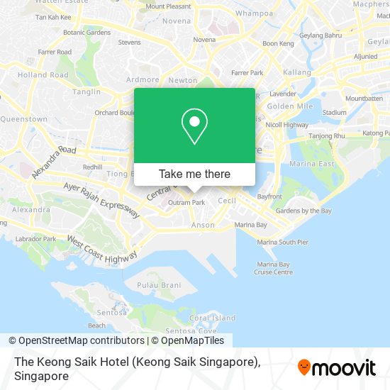 The Keong Saik Hotel (Keong Saik Singapore)地图