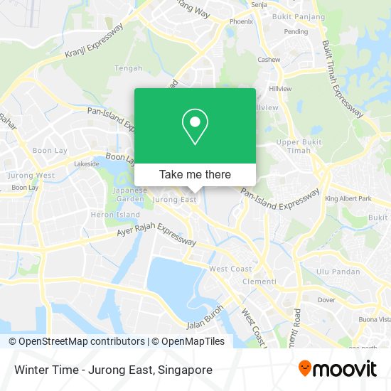 Winter Time - Jurong East地图