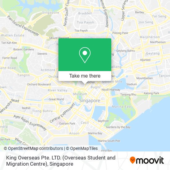 King Overseas Pte. LTD. (Overseas Student and Migration Centre) map