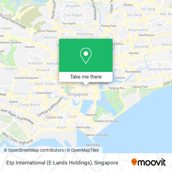 Etp International (E-Lands Holdings) map