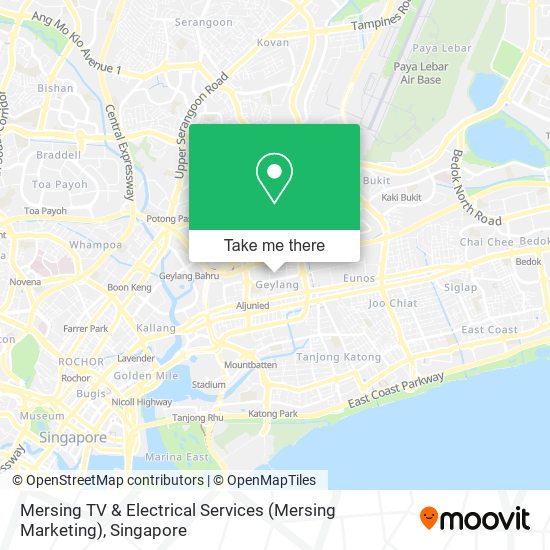 Mersing TV & Electrical Services (Mersing Marketing) map