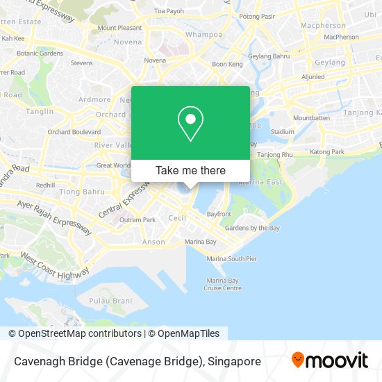 Cavenagh Bridge (Cavenage Bridge) map