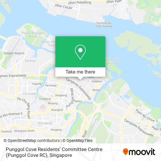Punggol Cove Residents' Committee Centre (Punggol Cove RC) map