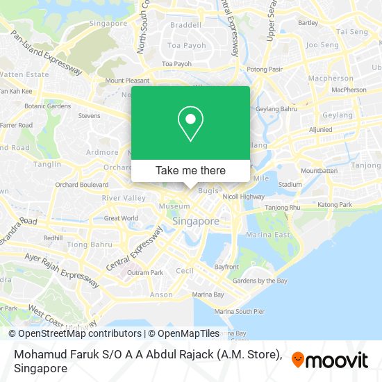 Mohamud Faruk S / O A A Abdul Rajack (A.M. Store) map