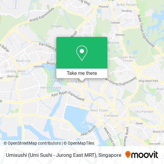 Umisushi (Umi Sushi - Jurong East MRT)地图