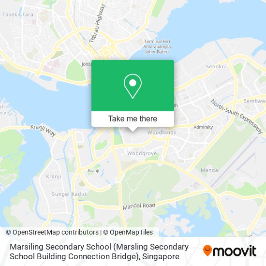 Marsiling Secondary School (Marsling Secondary School Building Connection Bridge) map