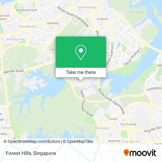 Forest Hills map
