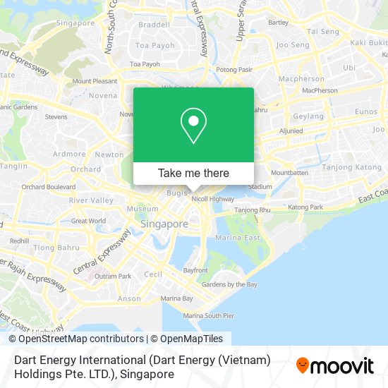 Dart Energy International (Dart Energy (Vietnam) Holdings Pte. LTD.) map