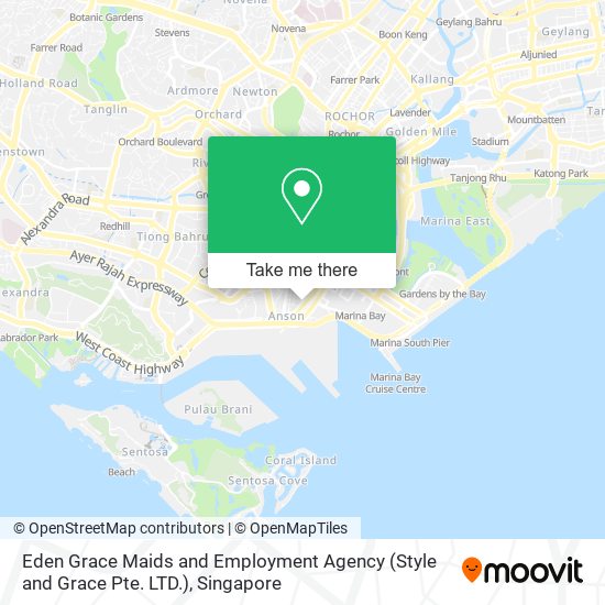 Eden Grace Maids and Employment Agency (Style and Grace Pte. LTD.)地图