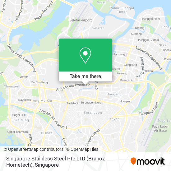 Singapore Stainless Steel Pte LTD (Branoz Hometech) map