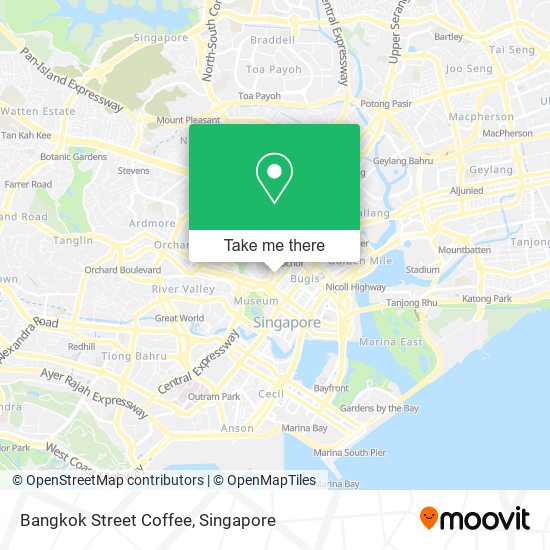 Bangkok Street Coffee map