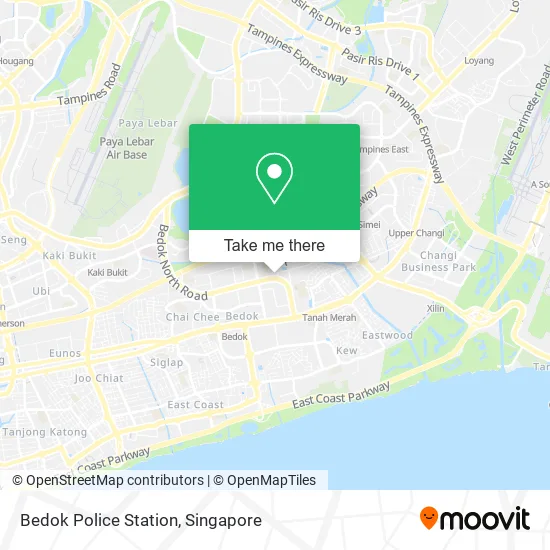 Bedok Police Station地图