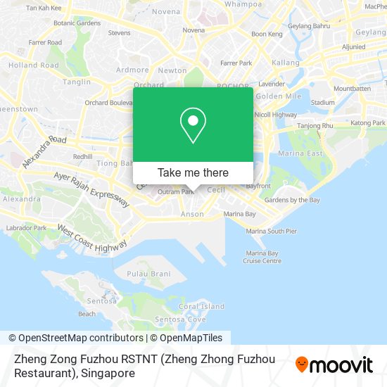 Zheng Zong Fuzhou RSTNT (Zheng Zhong Fuzhou Restaurant) map