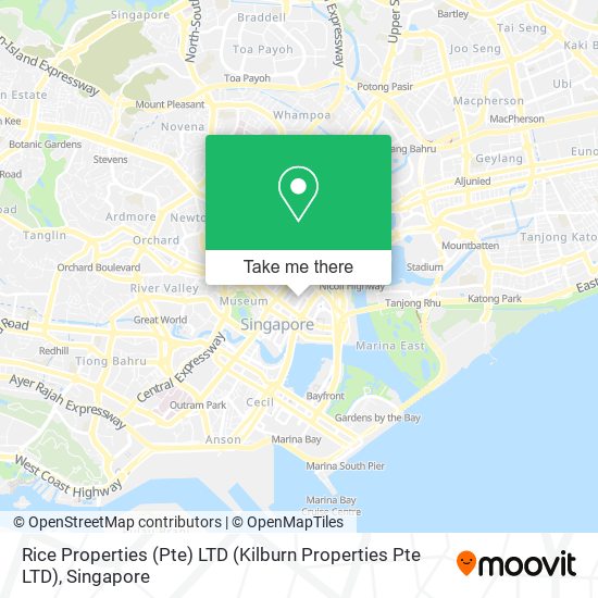 Rice Properties (Pte) LTD (Kilburn Properties Pte LTD) map