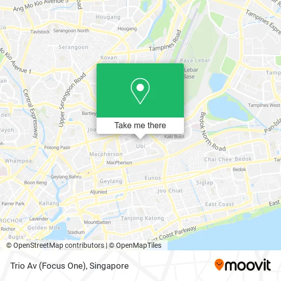 Trio Av (Focus One) map