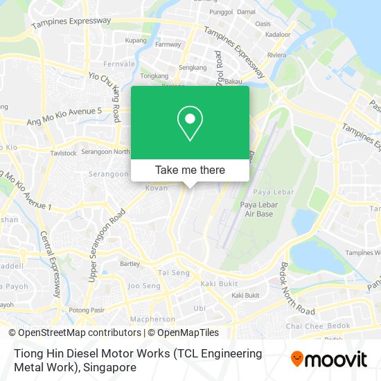 Tiong Hin Diesel Motor Works (TCL Engineering Metal Work) map