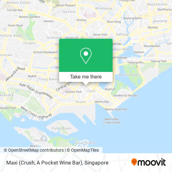 Maxi (Crush, A Pocket Wine Bar) map