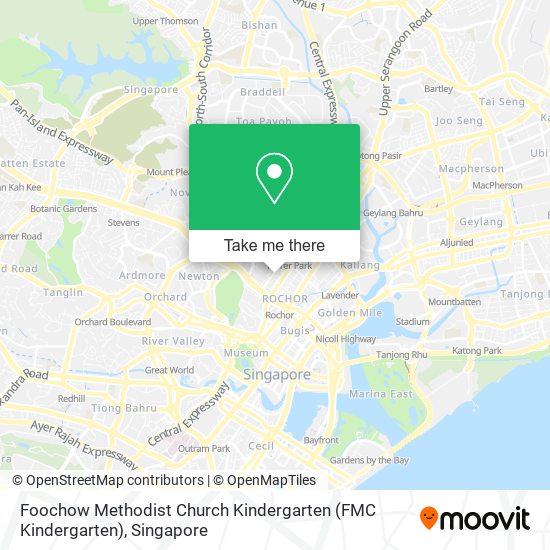 Foochow Methodist Church Kindergarten (FMC Kindergarten)地图