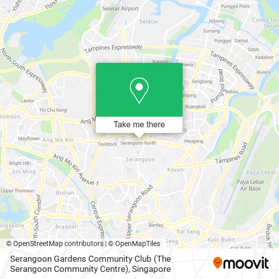 Serangoon Gardens Community Club (The Serangoon Community Centre) map