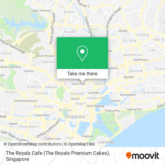 The Royals Cafe (The Royals Premium Cakes) map