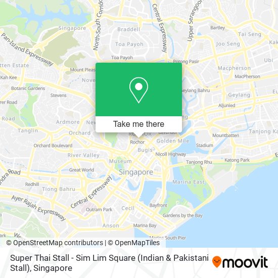 Super Thai Stall - Sim Lim Square (Indian & Pakistani Stall) map