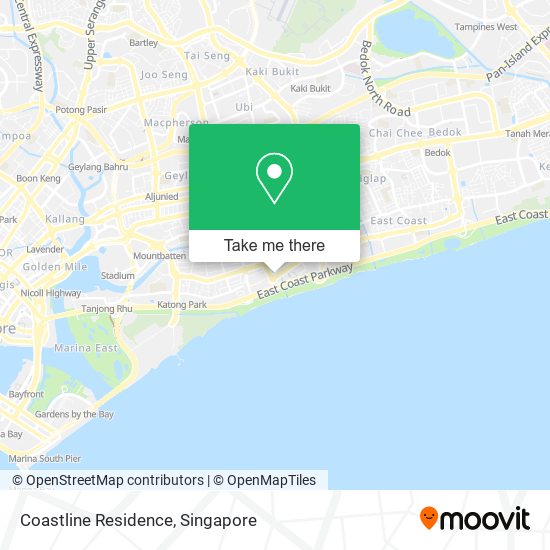 Coastline Residence map
