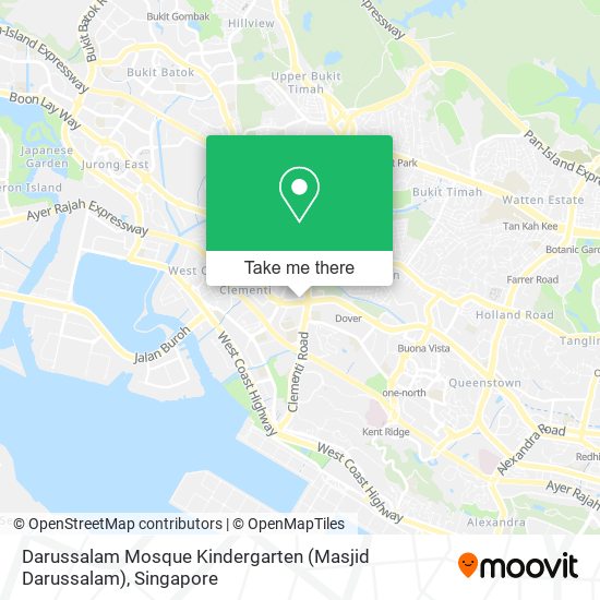 Darussalam Mosque Kindergarten (Masjid Darussalam) map