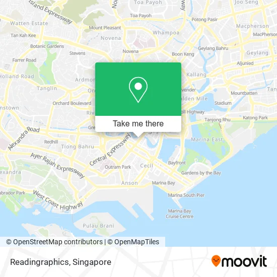 Readingraphics地图