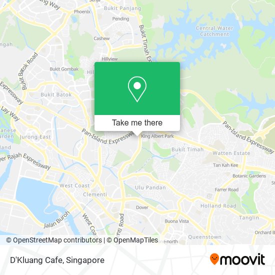 D'Kluang Cafe map