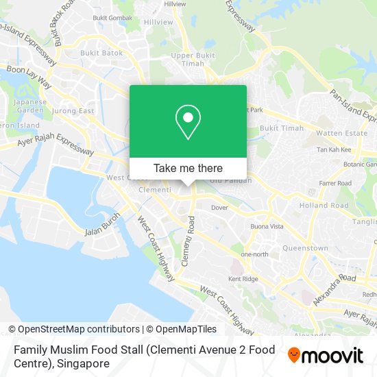 Family Muslim Food Stall (Clementi Avenue 2 Food Centre)地图