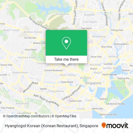 Hyangtogol Korean (Korean Restaurant) map