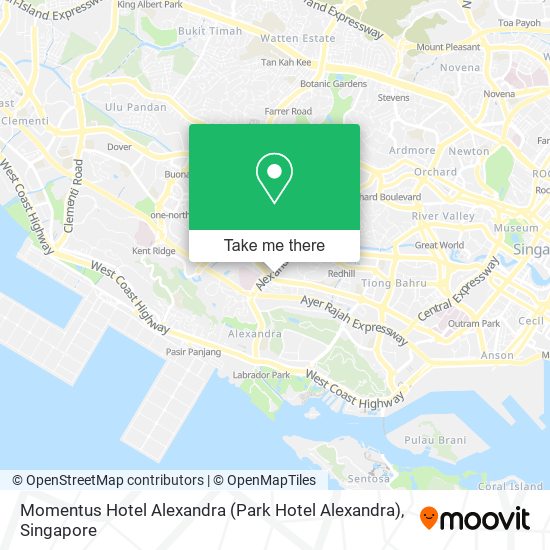 Momentus Hotel Alexandra (Park Hotel Alexandra) map