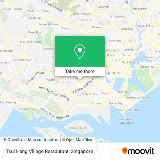 Tsui Hang Village Restaurant map