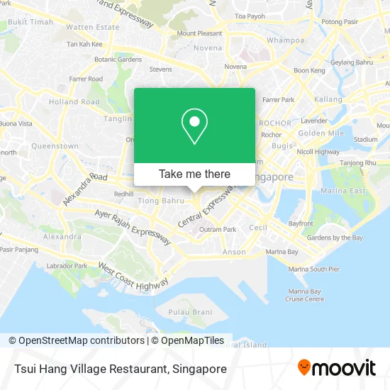 Tsui Hang Village Restaurant map