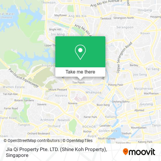 Jia Qi Property Pte. LTD. (Shine Koh Property) map