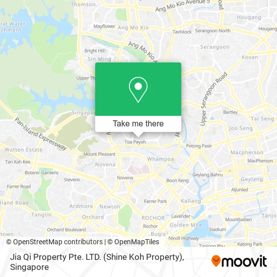 Jia Qi Property Pte. LTD. (Shine Koh Property) map