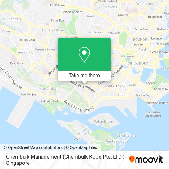 Chembulk Management (Chembulk Kobe Pte. LTD.) map