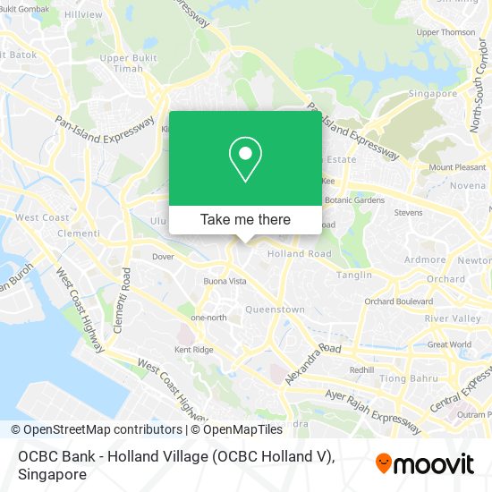 OCBC Bank - Holland Village (OCBC Holland V) map