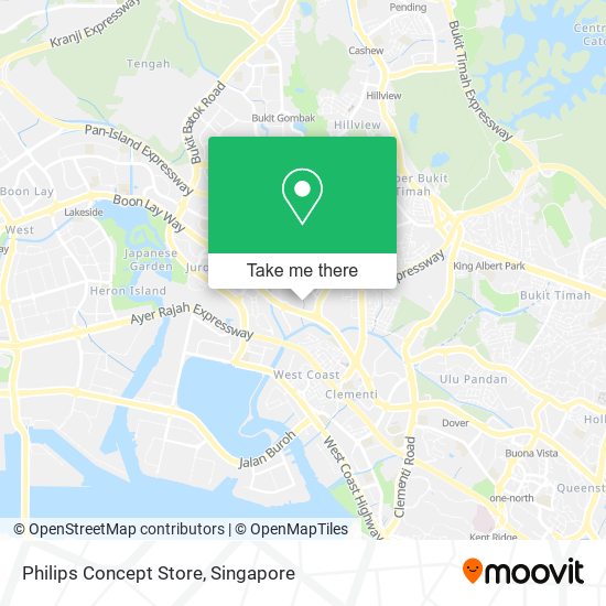 Philips Concept Store map