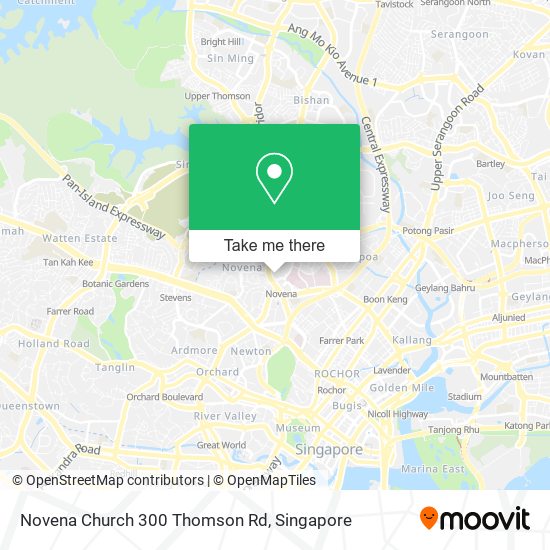 Novena Church 300 Thomson Rd map