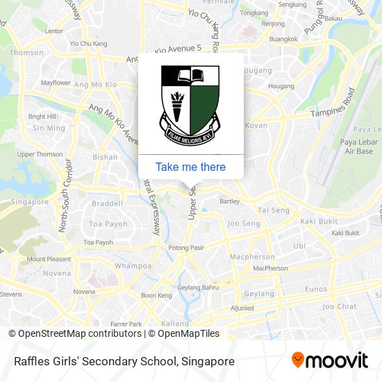 Raffles Girls' Secondary School地图