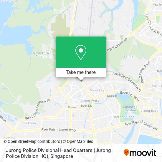 Jurong Police Divisional Head Quarters (Jurong Police Division HQ)地图